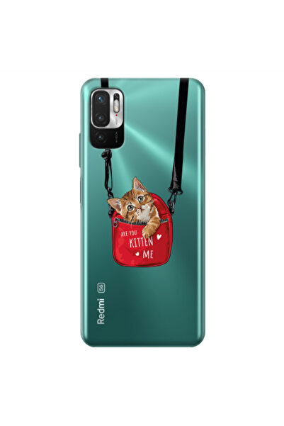Other Xiaomi Redmi Note 10 Pro 5G Are you kitten Transparent Silicone TPU Θήκη