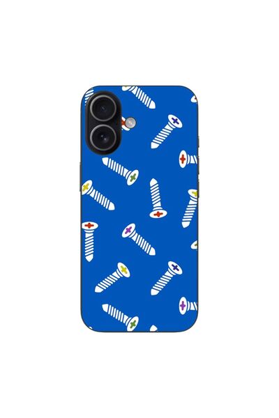 OEM Husa compatibila cu Apple iPhone 17 Silicon Gel Tpu Model Screws Pattern