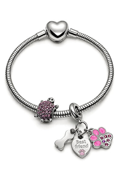 MakeWell سوار من الفولاذ المقاوم للصدأ، سوار من الفولاذ المقاوم للصدأ لا يتأك...