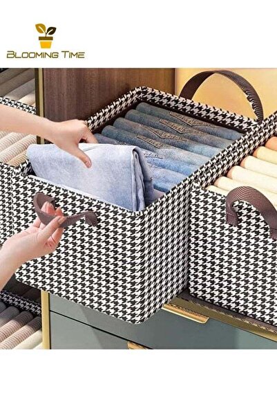 BLOOMING TIME Household Clothing Storage Box