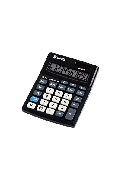 ELEVEN Настолен калкулатор 10-разряден, 137 x 102 x 31 мм, CMB1001-BK