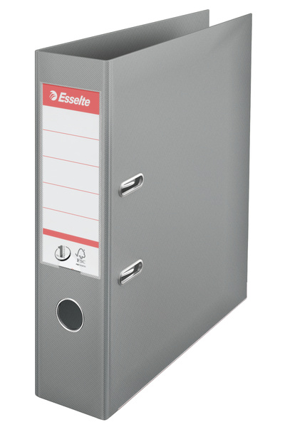 Esselte Plasticized binder INT-EXT 7.5cm Grey No.1 POWER