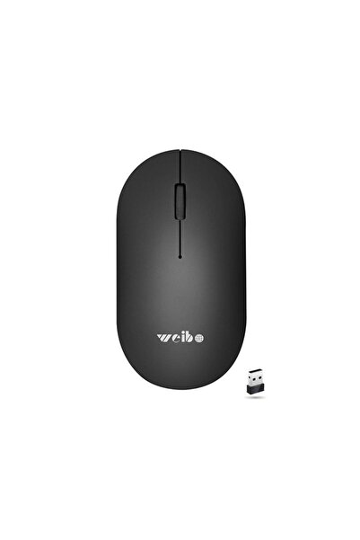 weibo RF6500 Ασύρματο Ποντίκι 1600 DPI Μαύρο