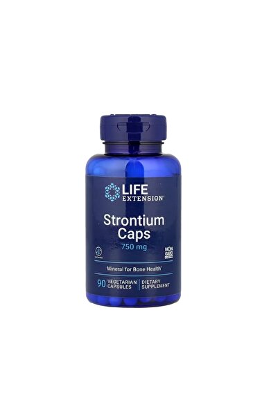 Life Extension Strontium Caps 750mg 90 Capsule -