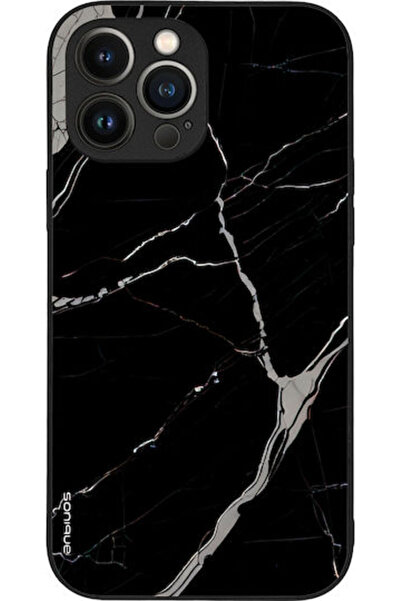 Other Sonique Μαρμάρινη Θήκη για Apple iPhone 13 Pro Max Μαύρο