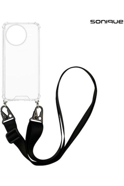 Other Θήκη Σιλικόνης με Λουράκι Sonique Armor Διαφανής για Xiaomi Poco F7 Pro...