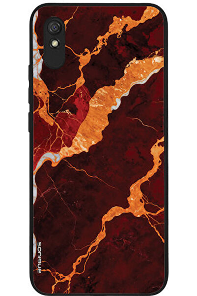 Other Θήκη Σειράς Sonique Marble για Xiaomi Redmi 9a Redmi 9at Κόκκινο