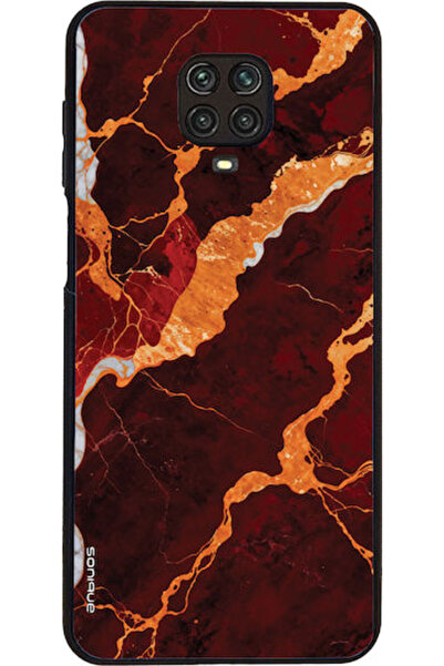 Other Θήκη Σειράς Sonique Marble για Xiaomi Redmi Note 9s/9 Pro Κόκκινο