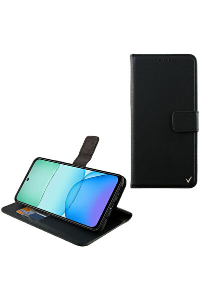 Other Volte-Tel Allure Book Συνθετικό Δέρμα Μαύρο (Redmi 13 / Poco M6 4G) Κωδ...