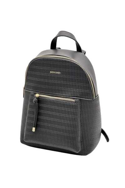 Pierre Cardin , Rucsac din piele ecologica cu aspect texturat Ardena Ultra, N...