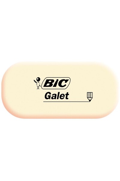 Bic Eraser Galet 12/box