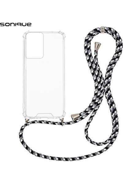 Other Sonique Armor Διαφανής Θήκη Σιλικόνης με Κορδόνι για Motorola Moto G85 ...