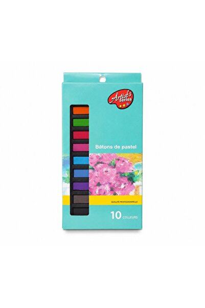 artist Set batoane de pastel Series – 10 culori, pasteluri pentru desen și pi...