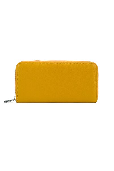 Posete Fagaras Vera Leather Wallet - Mustard, Genuine Leather Wallet , Women'...