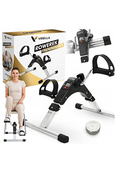 Brak ROWEREK TRENINGOWY ROTOR ROWER REHABILITACYJNY MOBILNY Z LICZNIKIEM LCD 2W1