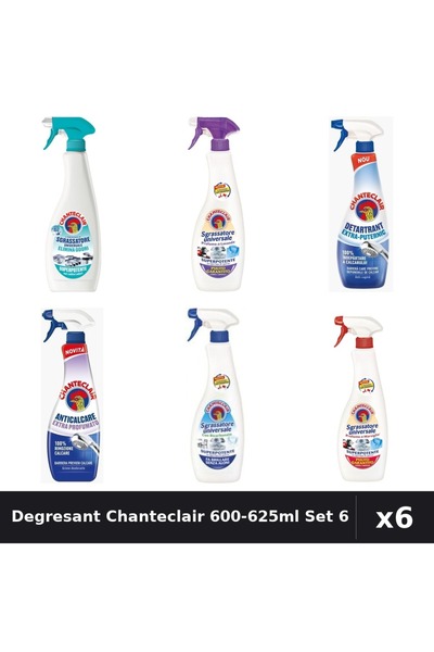 Chanteclair Set 6 Degresant Universal 600-625ml - Lavanda, Marsilia, Bicarbonat