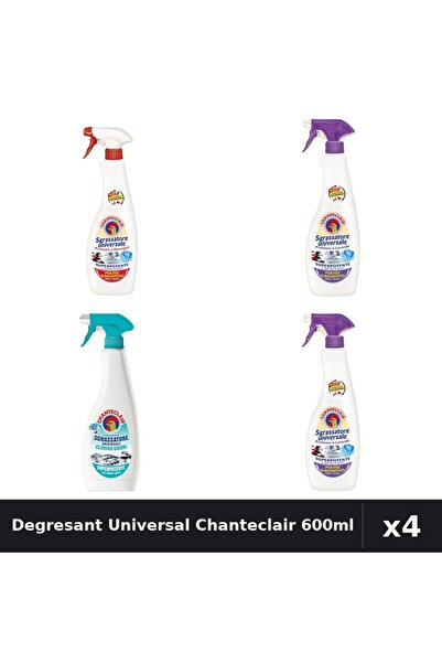Chanteclair Set 4 Degresant Universal 600ml - Marsilia, Lavanda, Mosc Alb, An...