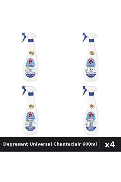 Chanteclair Set 4 Degresant Universal 600ml - Bicarbonat, Curățenie Eficientă