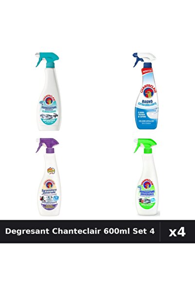 Chanteclair Set 4 Degresant Universal 600-625ml - Anti-Miros, Lavanda, Lămâie...