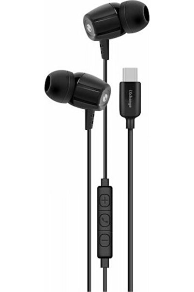 XChange iXchange SE12 Ενδοωτικά Handsfree με υποδοχή USB-C Μαύρο