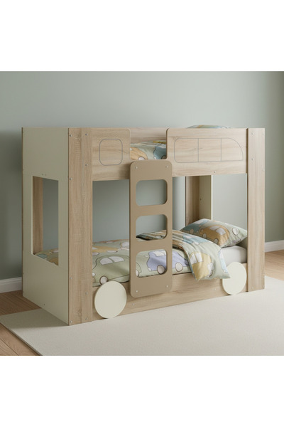 Home Box سرير فانيليا هالمستاد ذو الطابقين - 90x190 سم