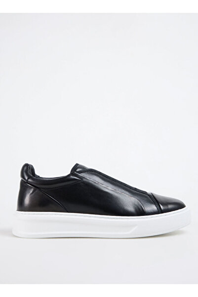 FABI Siyah Erkek Deri Sneaker FU1325.A00ZIPNBA900