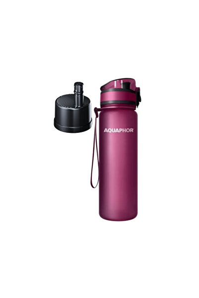 Beta Shoes Μπουκάλι Νερού με Φίλτρο Aquaphor City Bottle 500ml (Ruby) [κωδ.582]