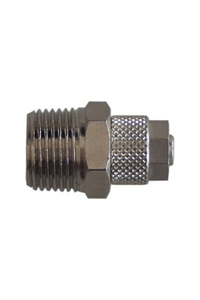 Beta Shoes Ρακόρ Μεταλλικό Ίσιο 3/8″ αρσ. – 6×8 σωλ. Βιδωτό [κωδ.678]