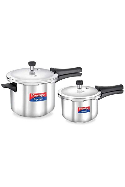 Prestige 7.5L Stainless Steel Pressure Cooker, MPP20174 + 2L Stainless Steel ...