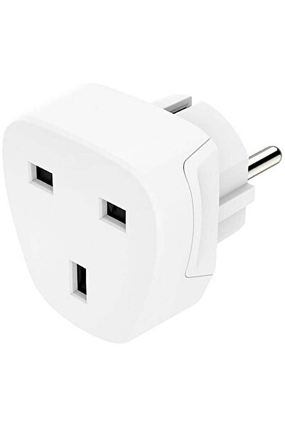 Hama Adaptor de călătorie de bază Priză UK - Ștecher EU