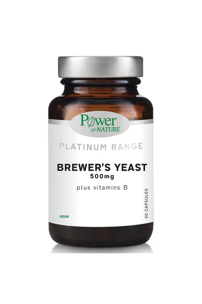 Power Health Μαγιά Ζυθοποιίας 500mg 30 Κάψουλες