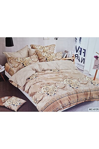 MILANO COLLECTION Set Lenjerie Pat Dublu Finet 6 Piese MC-6126