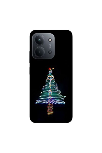 OEM Husa compatibila cu Xiaomi Redmi 15C Silicon Gel Tpu Model Craciun Brad Neon