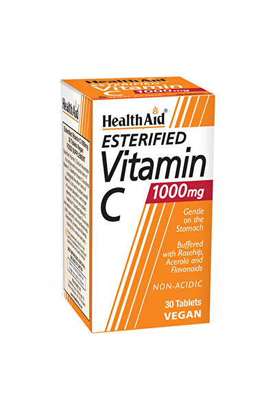Health Aid Εστεριωμένη Βιταμίνη C 1000mg 30 Δισκία