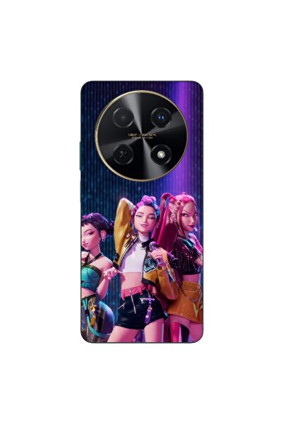 OEM Husa compatibila cu Huawei Nova 12i Silicon Gel Tpu Model KPop Demon Hunt...