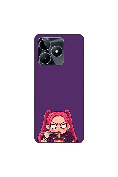 OEM Husa compatibila cu Realme C53 Silicon Gel Tpu Model KPop Demon Hunters M...