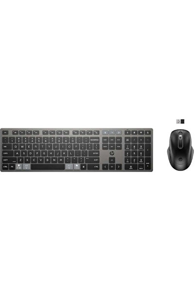 HP 720 Ασύρματο Σετ Πληκτρολογίου και Ποντικιού Bluetooth Πολλαπλών Συσκευών,...