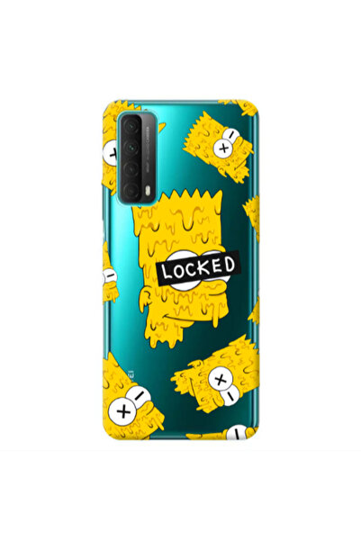 Other Huawei P Smart 2021 Bart Simpson Transparent Silicone TPU Θήκη