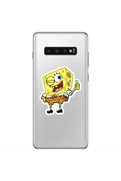 Other Samsung S10 Plus spongebob2 Transparent Silicone TPU Θήκη