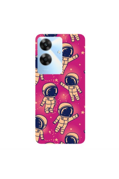 Other Realme Note 60 Smoll astronauts Transparent Silicone TPU Θήκη