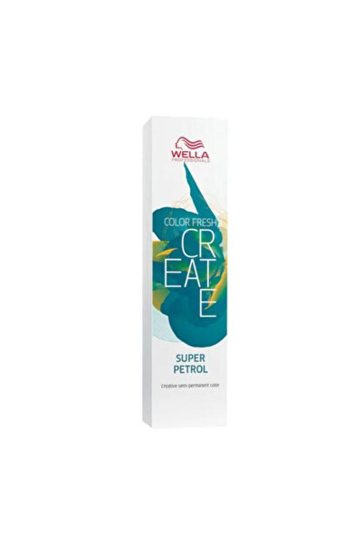 Wella Professionals Vopsea Semipermanenta - Color Fresh Create, Super Petrol,...