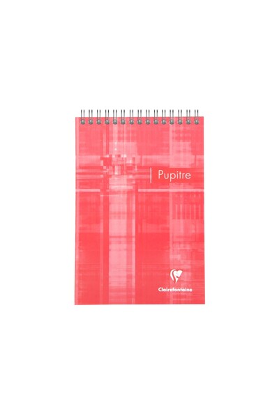 Clairefontaine Blocnotes A5, cu spirală, 80 de pagini, Pupitre dictando
