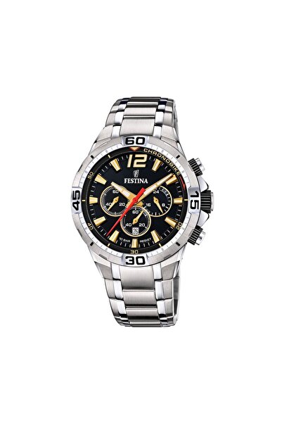 FESTİNA Ρολόι Ανδρικό Stainless Steel Bracelet Chronograph κωδF20522-5