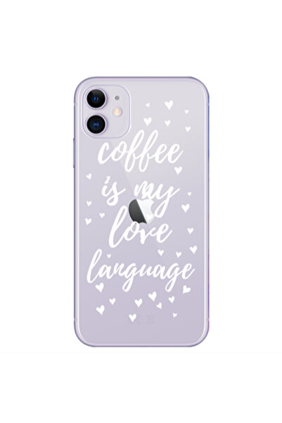 Other Apple iPhone 11 Coffe is my love language Transparent Silicone TPU Θήκη