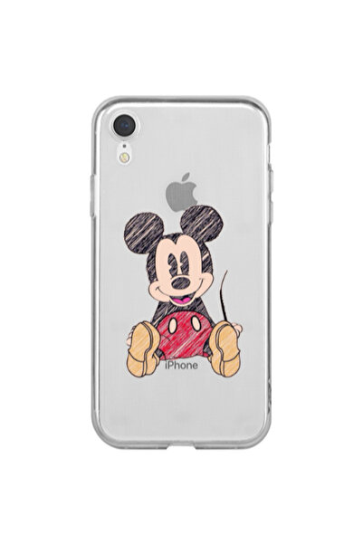 Other Apple iPhone Xr Mickey mouse 2 Transparent Silicone TPU Θήκη