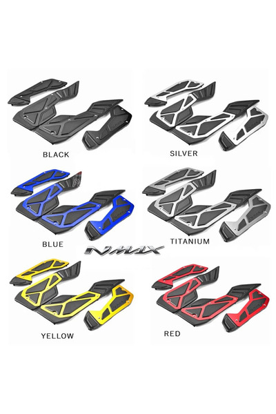 Yamaha Nmax 125-155 (2021-24) Aliminyum Panel Basamak Paspas Seti Gold