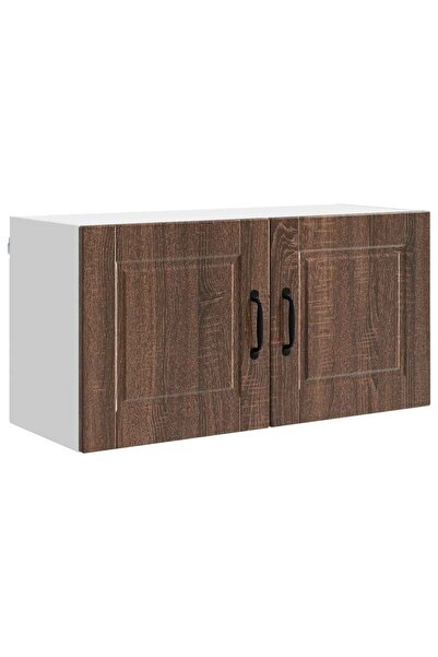vidaxl Kitchen cabinet Dark oak 80 x 31 x 40 cm Composite wood