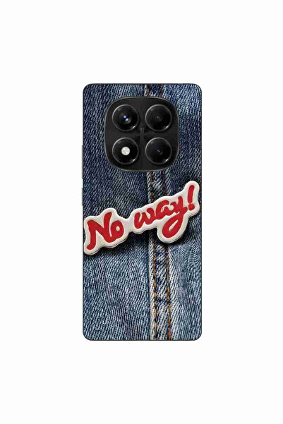 OEM Θήκη συμβατή με Xiaomi Redmi Note 14 Pro 4G Σιλικόνης TPU Μοντέλο No Way ...