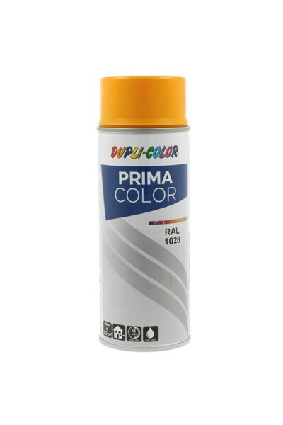 Dupli-Color Vopsea spray acrilica PRIMA COLOR RAL1028 galben pepene, 400ml