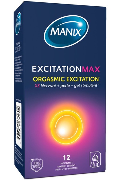 Manix Prezervative din latex – Cu puncte și caneluri